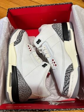 Jordan Air Jordan 3 Retro White Cement